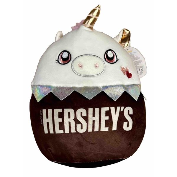 Squishmallows 12インチ ハーシーの香り付きソフィア ユニコーンのぬいぐるみ – 2023年バレンタインデー スクワッド ぬいぐるみ