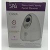 Spa Sciences CIRRA Nano Ionic Vanity Facial Steamer with Optional Aromatherapy