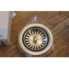 Mountain Plumbing MT200EV/BRS Kitchen Sink Strainer Brushed Stainless