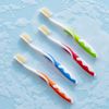 MOUTHWATCHERS Dr Plotkas Extra Soft Flossing Toothbrush Manual Soft Toothbrush for Adults, Ultra CleanToothbrush, Good for Sensitive Teeth and Gums, 2 Pack - Colors Vary