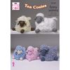 King Cole 9119 Knitting Pattern Sheep Tea Cosies in Funny Yummy