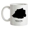 Vatican City Silhouette - 10oz - Ceramic Mug for Coffee/Tea