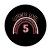 Cuteness Level: 5! 5th Birthday PopSockets Adhesive PopGrip