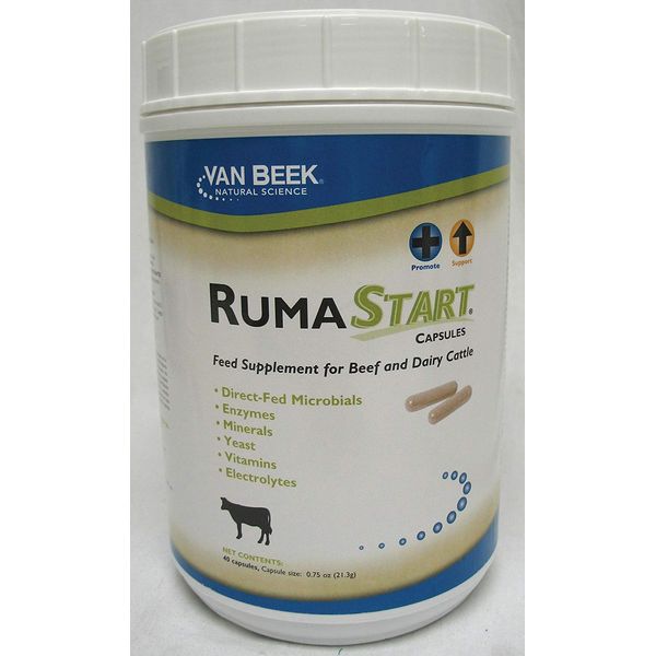 Ruma Start Capsule 40 Count Cattle Vitamins