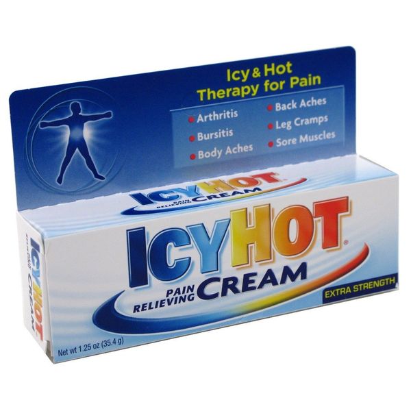 Icy Hot Pain Relieving Cream 1.25oz Extra Strength (6 Pack)