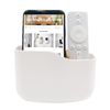 SUNFICON Adhesive Remote Control Holder Universal Media Player Controller Wall Mounted Remote Control Organiser Box Ivory