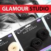 VFM - Small Cream Hair Donuts - Glamour Studio (3 Pack)