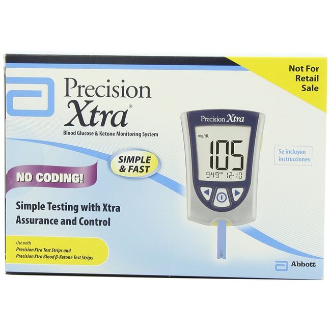 Abbott Precision Xtra Blood Glucose and Ketone Monitoring System Meter