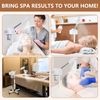 Facial Steamer on Wheels Face Steamer Hot Mist Function for Home, Spa, Beauty