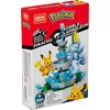 Mega Construx Pokemon Pikachu vs. Sobble Figure Building Set