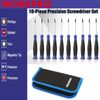 WORKPRO 10PCS Precision Screwdriver Set w/Pouch Phillips & Slotted Screwdrivers