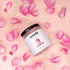 Zeoveda Organic Rose Face & Body Sugar Scrub for Deep Exfoliation | Removes Blackheads ,Whiteheads & Polishes Skin | Natural, SLES Free & Paraben Free | Suitable for all Skin Type (150g)