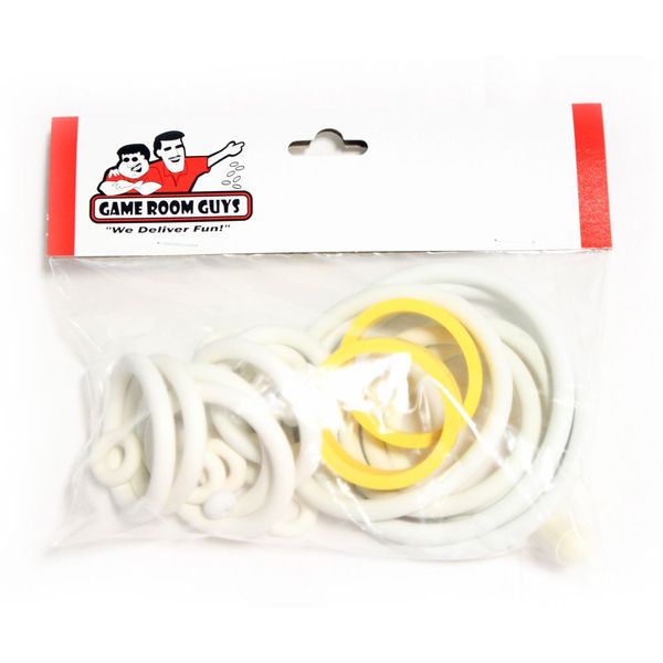 Game Plan Attila The Hun Pinball White Rubber Ring Kit