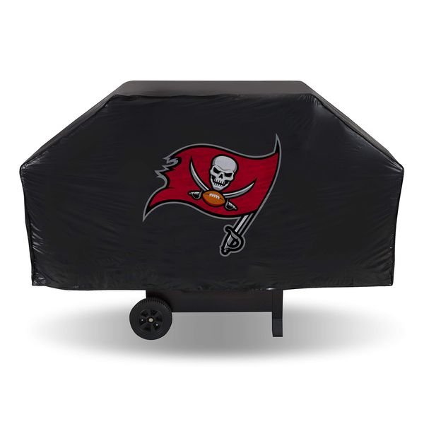 NFL Rico Industries Vinyl Grill Cover, Tampa Bay Buccaneers Team Color, 68 x 21 x 35-inches