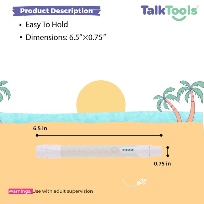 Sensi®Textured Tongue Depressor – TalkTools