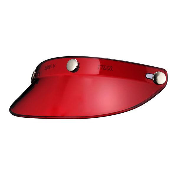TT&CO. FIRST VISOR Fireglow Jet Helmet Full Face Vintage Visor