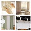 TA-VIGOR 100Pcs Metal Pinch Pleat Curtain Hooks