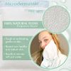 MicrodermaMitt Deep Exfoliating Face Scrub Mitt – Non-Abrasive for Wrinkles & Fine Lines, Premium Skin Care At-Home Facial, Large Pores, Sun Damage and Uneven Skin Tone for Brighter & Smoother Skin