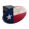 GRAPHICS & MORE Rustic Texas State Flag Distressed USA Oval Tow Trailer Hitch Cover Plug Insert
