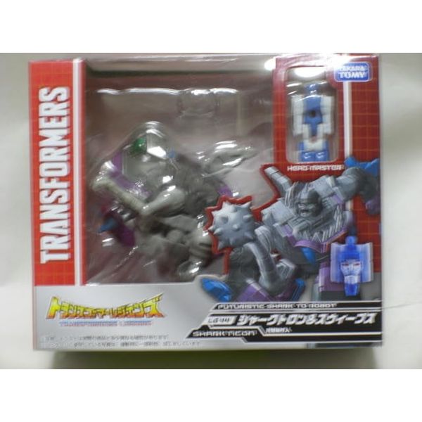 Transformers Legends LG44 Sharktron & Sweeps