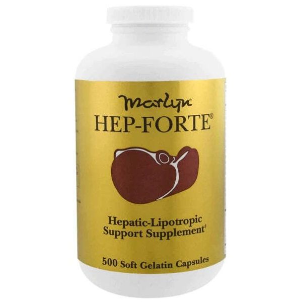 Naturally Vitamins - Marlyn Hep-Forte 500 Soft Gelatin Capsules - B001E0WCRO