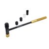 Light Duty Hobby Hammer with Interchangeable Tips Jewelers Tools