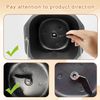 Bread Maker Paddle Compatible with Panasonic Bread Maker, Non-Stick Teflon Coated Replacement Mixing Paddles, Breadmaker Mixing Spares for Bread Machine Replacement Parts