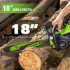 Greenworks 18-Inch Chainsaw Bar & Chain Combo 2904102