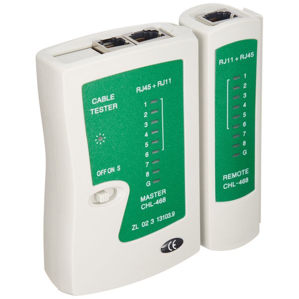 LAN Cable Tester (RJ45 and RJ11 Unisex), 4 Pole, 4 Core/6 Pole 4 Core/6 Pole 6 Core/8 Pole 8 Core