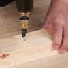 Trend Snappy 12.7mm TCT Countersink with 5mm HSS Drill, Adjustable Length, Quick Release System, SNAP/CS/5MMTC