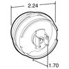Truck-Lite Yellow LED Lamp - 30085Y