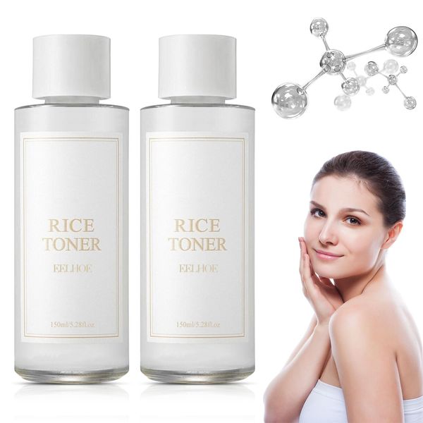 SPERMUOY Rice toner reiswasser gesicht,Rice Toner Facial Toner,Reiswasser Toner Rice Toner Gesichts,Rice Pure Essential Toner Tiefe Hydratation Feuchtigkeits