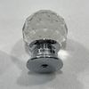 GlideRite 1.57-inch Clear K9 Crystal Cabinet Knobs 10 Pack of Clear