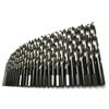 Norseman Drill Bit CN TECH Split Point HSS Jobber Length Cryogenic Drill Bits USA Made - 2 Pack (1/4")
