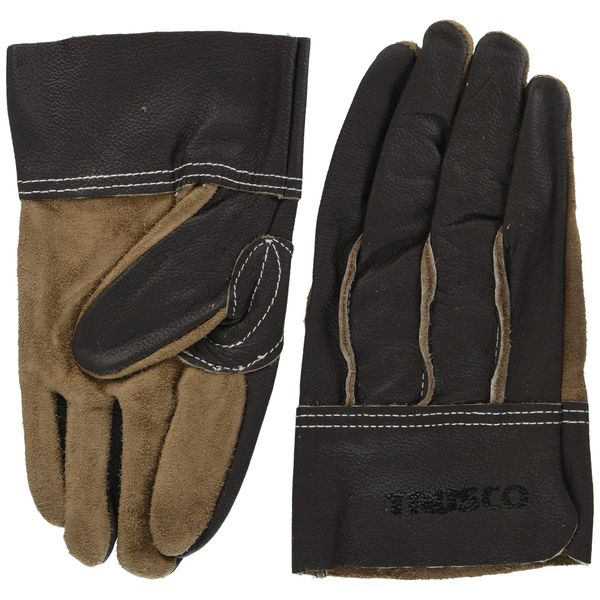 TRUSCO (torasuko) Cow Genuine Leather Gloves Brown LL tkbrll