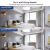 DEWENWILS Wireless Light Switch and Receiver Kit No in-Wall Wiring Required, 100