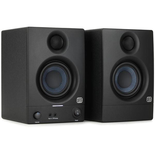 PreSonus Eris 3.5 3.5-inch Powered Studio Monitors - 2nd Generation, Black