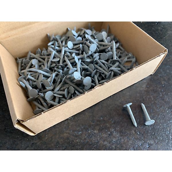 1"  Roofing Nails hot dipped Galvanized  1.6 lbs