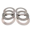 2pcs AXK4060 Thrust Needle Roller Bearing with Two Washers 40 x 60 x 3mm