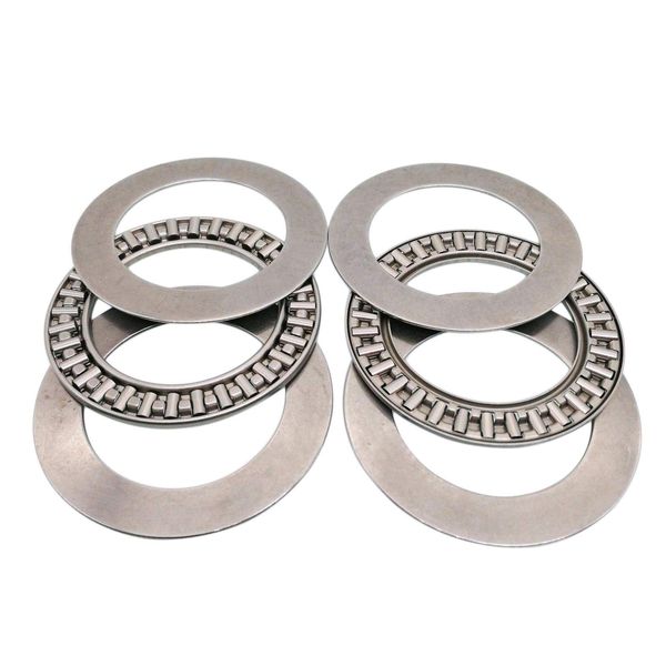 2pcs AXK4060 Thrust Needle Roller Bearing with Two Washers 40 x 60 x 3mm