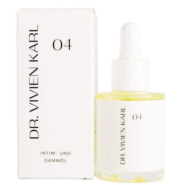DR. VIVIEN KARL Intim- und Dammöl 04 | Massageöl Intimbereich geeignet | Intim Öl | Dammmassageöl Schwangerschaft | Intimpflege Damen | Körperöl für Schwangere | Jojobaöl | Vegan & Made in Germany