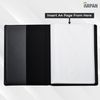 Arpan Black A4 Professional Display Book Folder for Presentation, Artwork, Interviews, CVS - A4 Display Folder with 48 Pockets (96-Side)