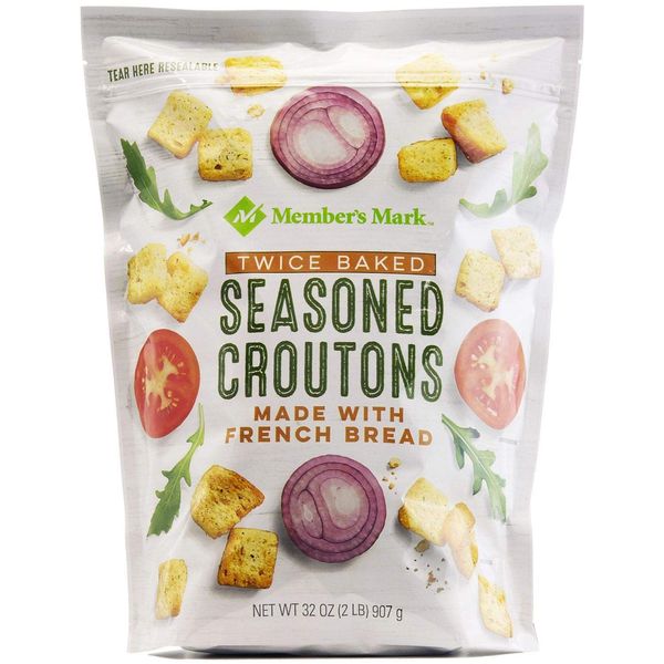 Member's Mark Seasoned Croutons (32 Ounce)