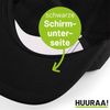 Huuraa Snapback Cappy Pfleger mit Herz Geschenk Black Pfleger Mode