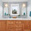 Gold Wall Sconce Modern Wall Light Mid Century Vanity Light 1 Light