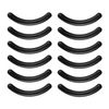 12pcs Eyelash Curler Refills,Eyelash Curler Replacement Pads,Curler Refills Eyelash Curler Refill Pads Silicone Rubber Curler Replacement Refills Pads for Universal Eyelash Curler Makeup Tools