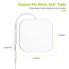 TENS Unit Replacement Pads, 20PCS 2"x2" Electrode Pads, Reusable Self-Adhesive Electrode Patches for Electrotherapy