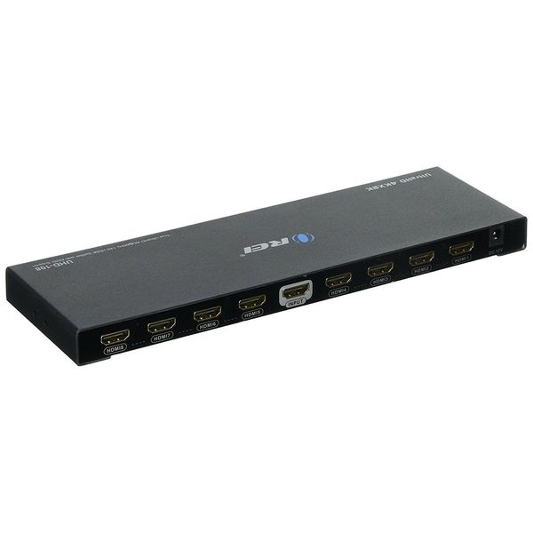 Orei 1x8 2.0 HDMI Splitter 8 Ports with Full Ultra HDCP 2.2, 4K at 60Hz(UHD-108)