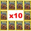 Official PAC-Man Stickers x 10 Sealed Packs