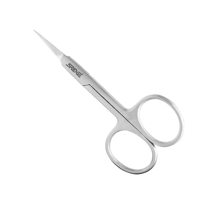 Nail Scissors, Professional Stainless Steel Curved Cuticle Scissors, Sharp Dead Skin Scissors Manicure Scissors, Pointed Beauty Scissors for Trimming Eyebrows, Nose Hair, Finger & Toe Nail Care